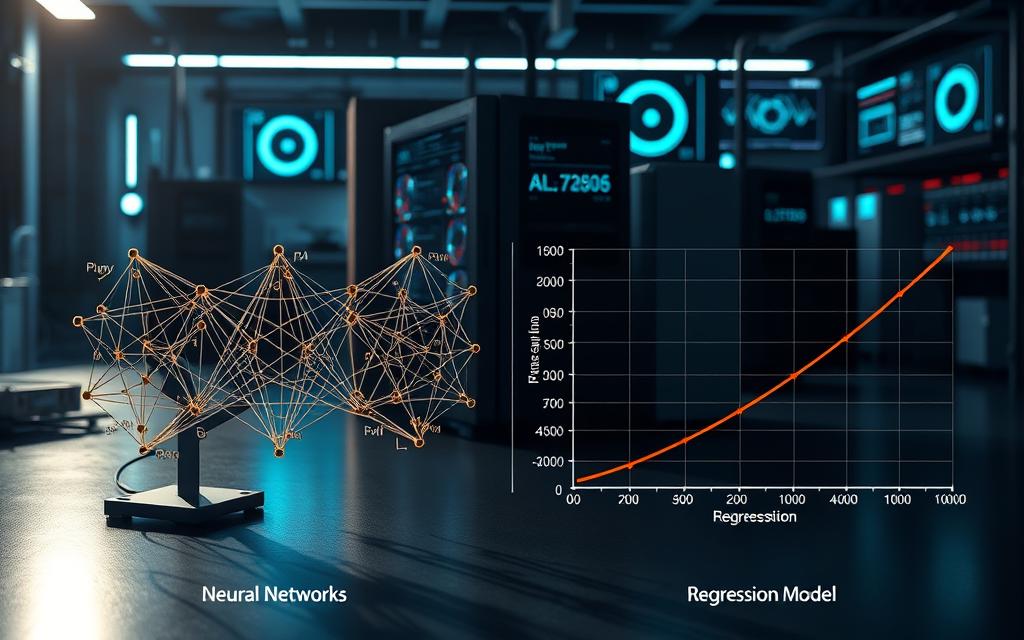 neural networks vs regression performance