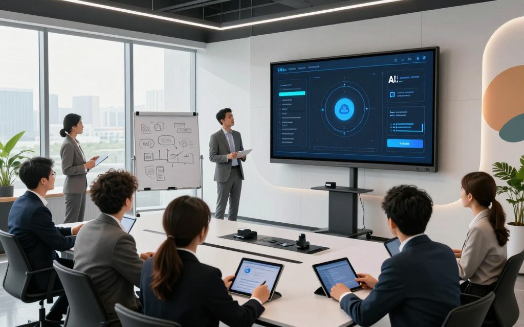 AI question generator for corporate training