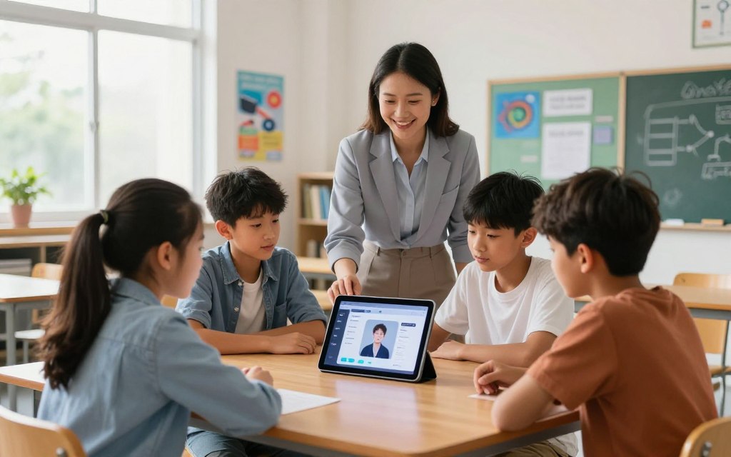 Supervised educational AI interaction