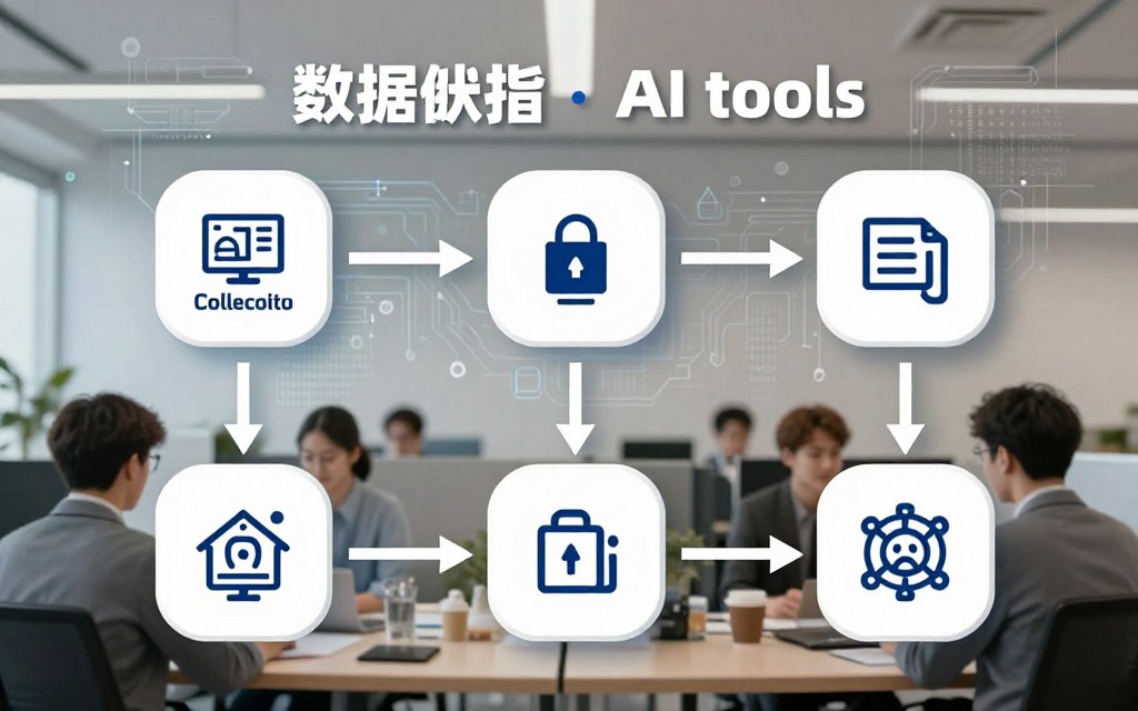 data privacy AI tools flowchart security