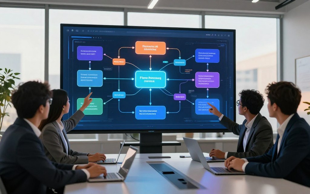 flow chart generator based on ai asking questions